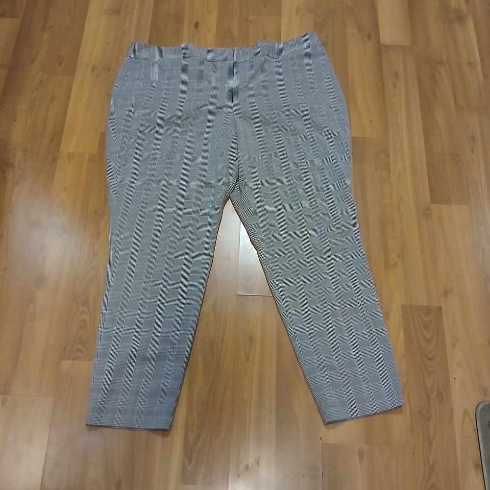 Gray Plaid Trousers